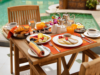 Breakfast at Forte Kochi